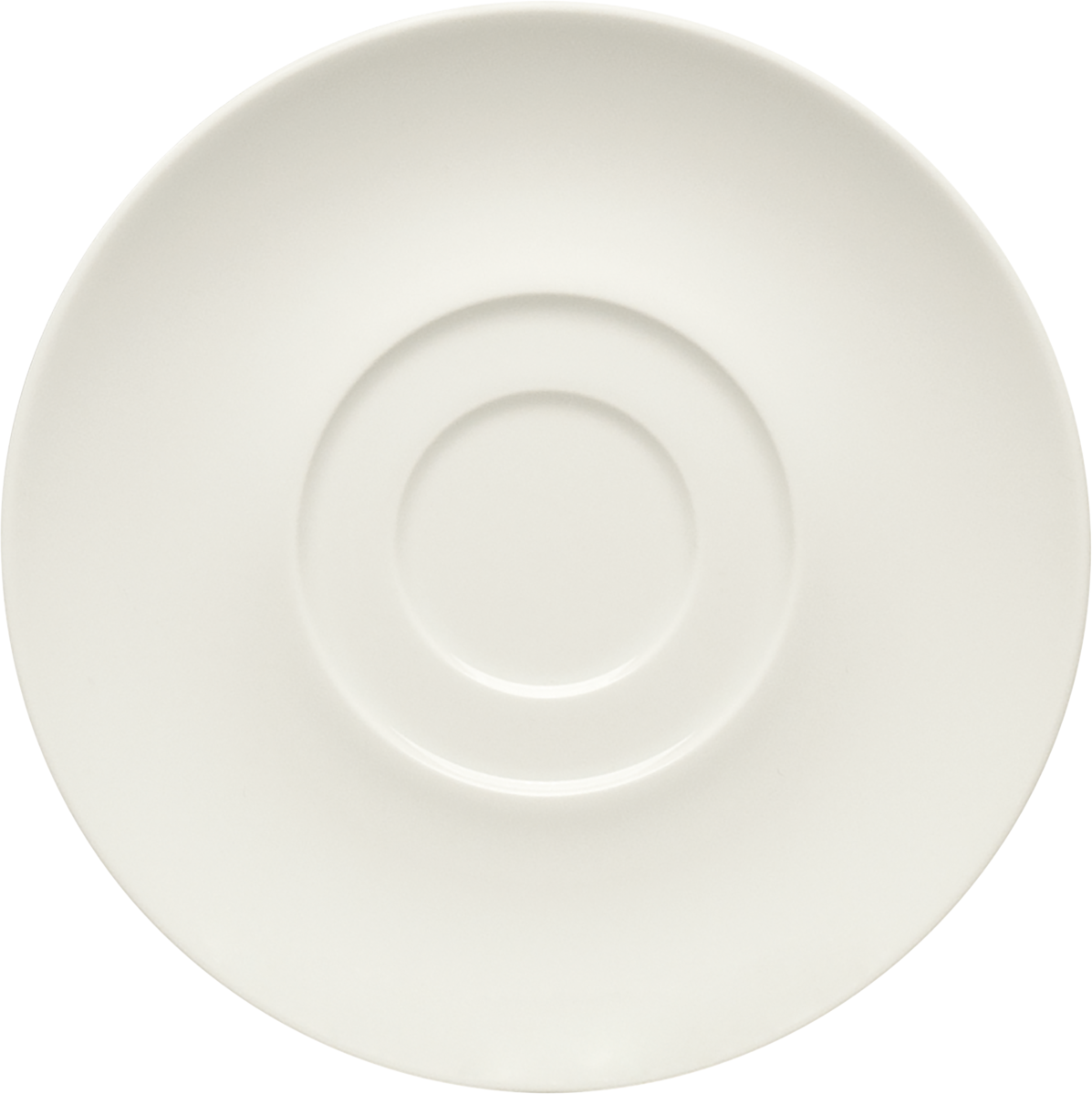 Saucer round with double well 16cm