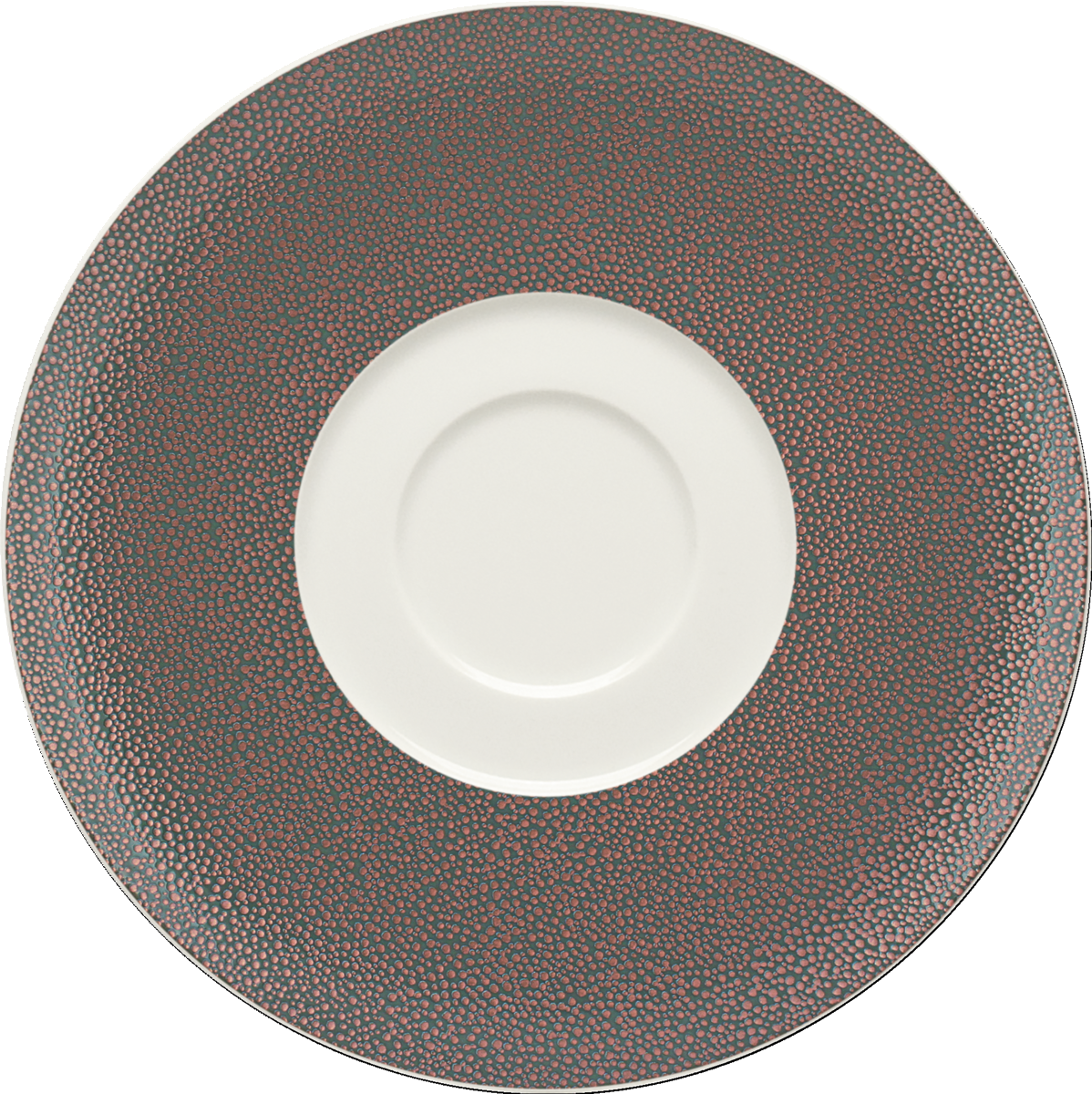 Saucer round with double well 16cm