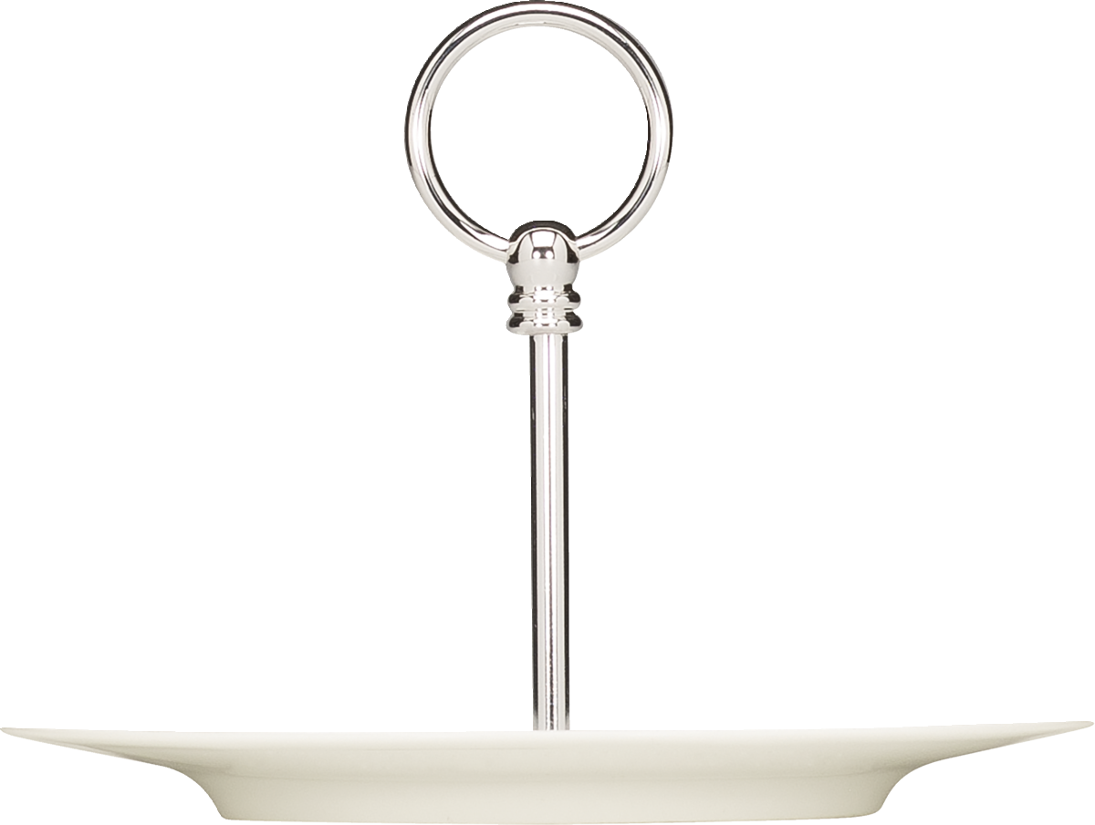 Etagère Plate flat with rim single