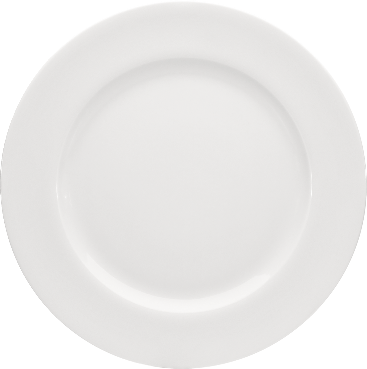 Plate flat round wide rim 32cm