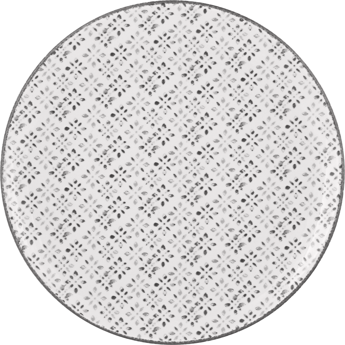 Plate flat round coupe 15cm