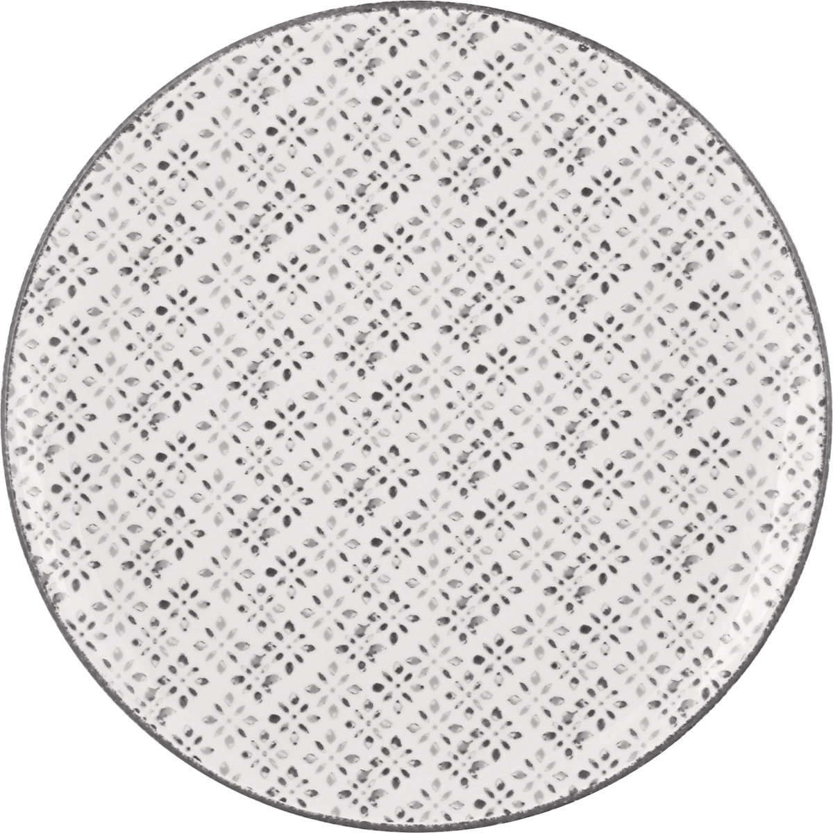 Plate flat round coupe 17cm