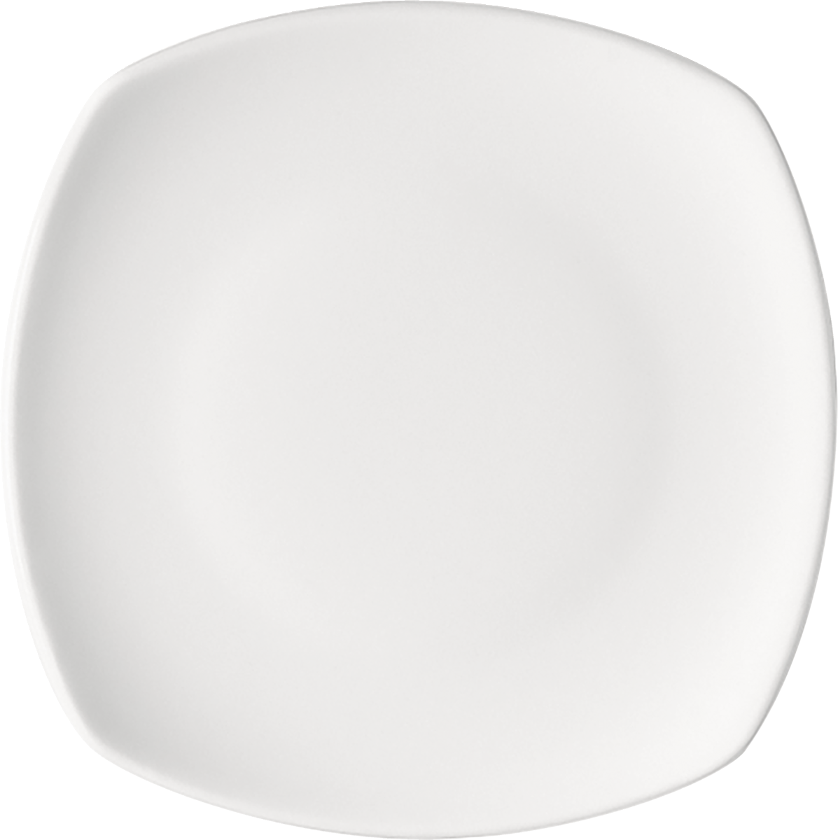 Plate flat foursquare coupe 32cm