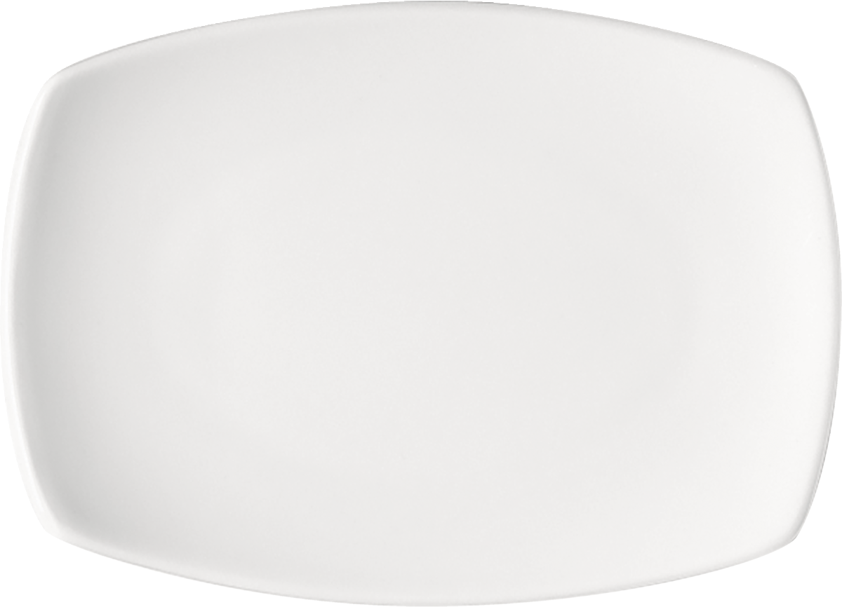 Platter rectangular coupe 28x18cm