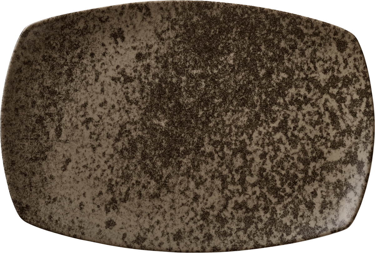 Platter rectangular coupe 28x18cm