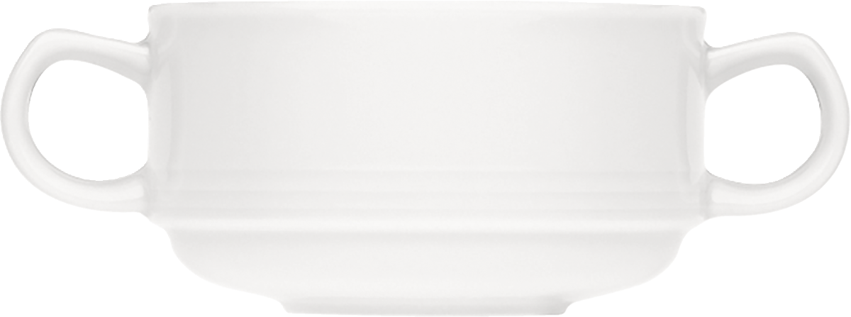 Creamsoup cup stackable embossed 0.28l