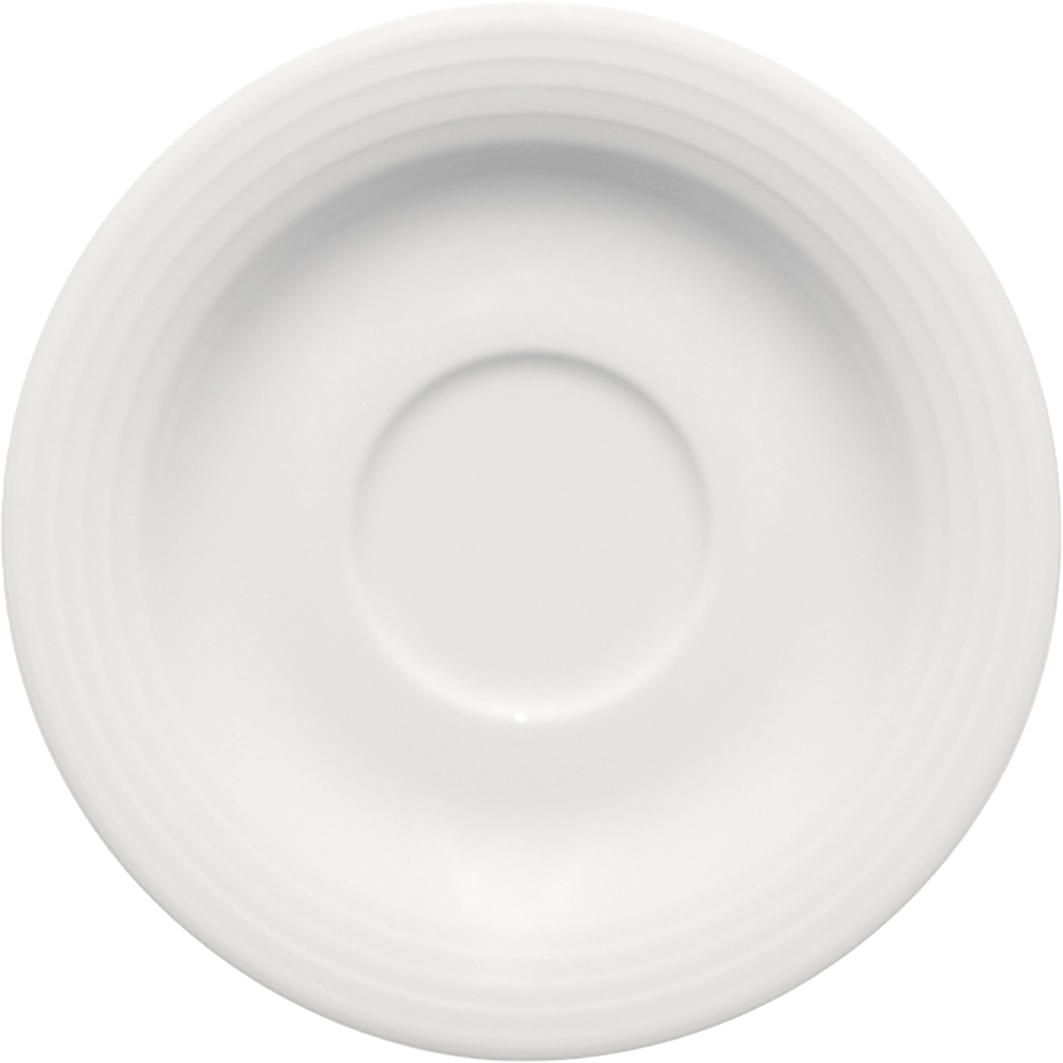 Saucer round embossed 13cm