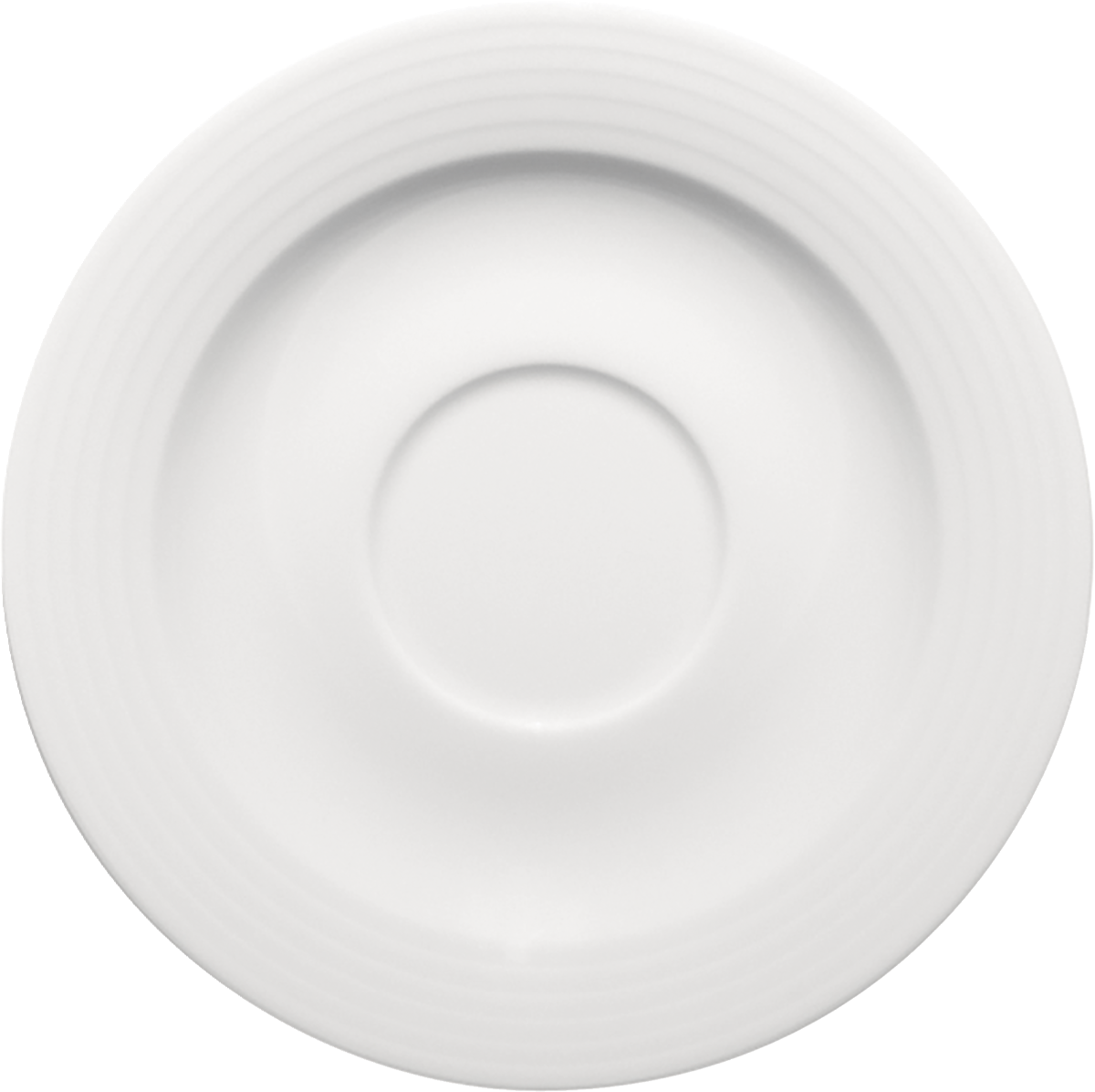 Combi saucer round embossed 16cm