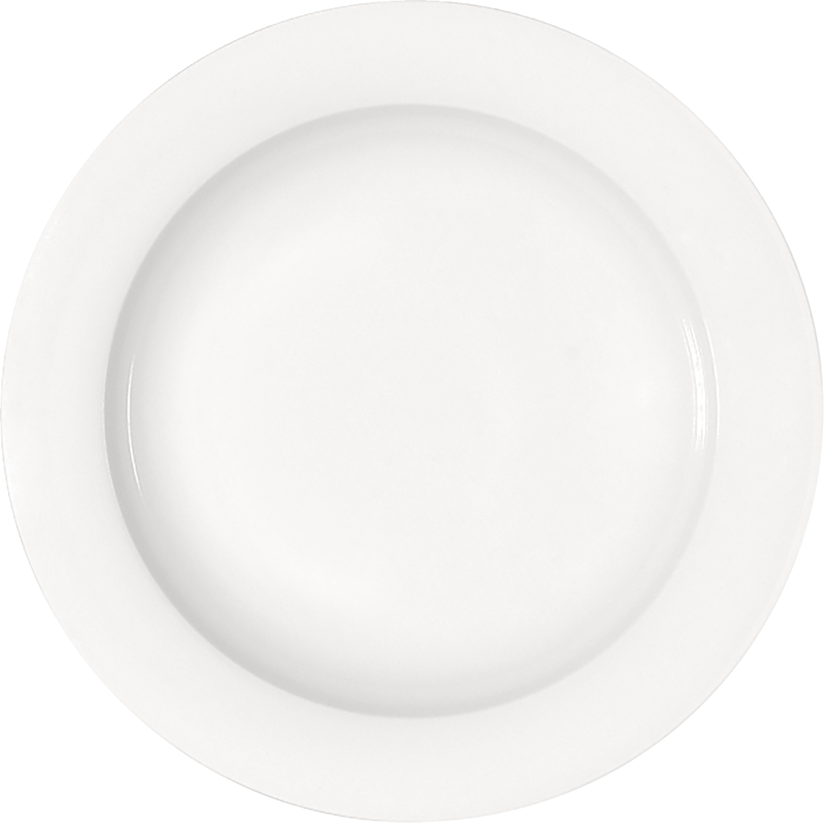 Plate deep round with rim 23cm