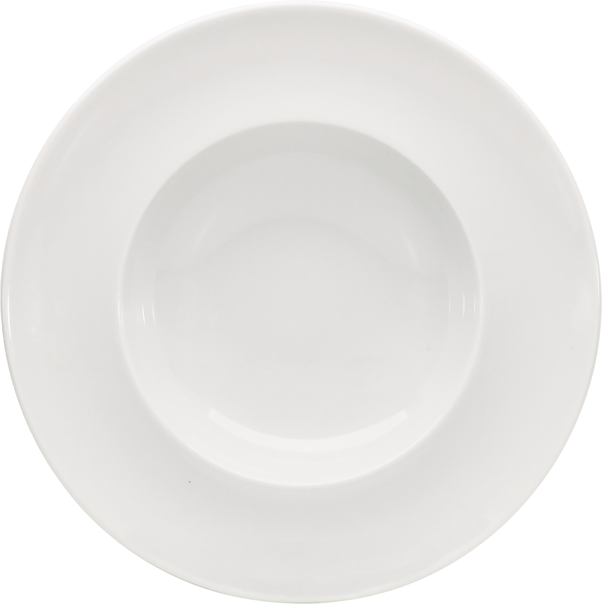 Plate deep round with rim 24cm