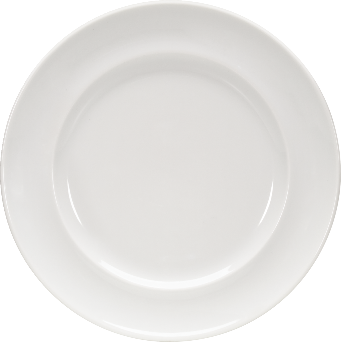 Plate flat round narrow rim 32cm