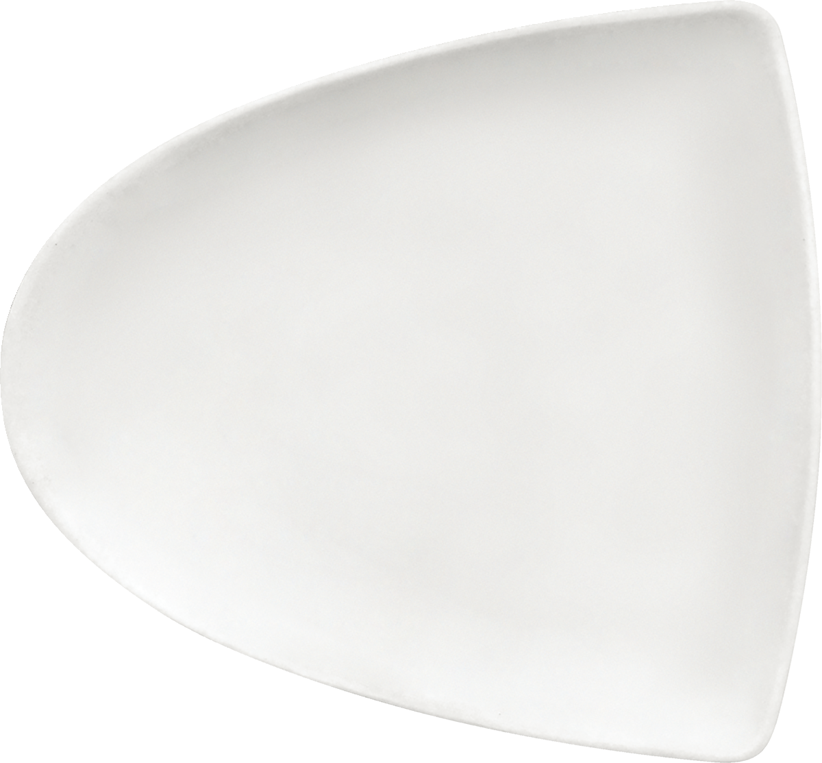 Plate flat asymmetric 21cm