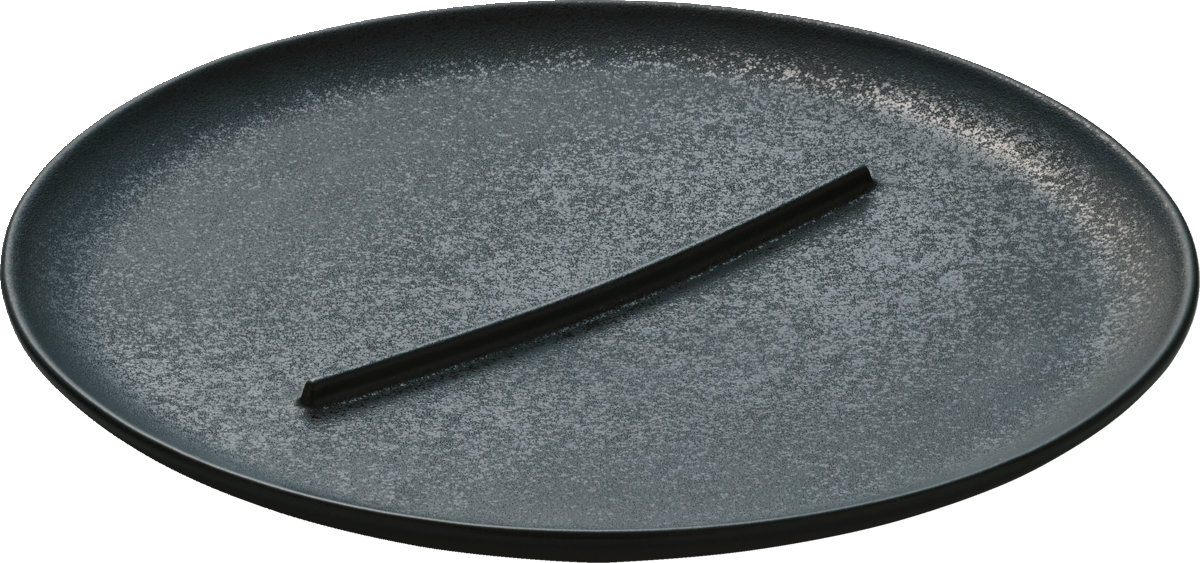 Plate flat round 28cm