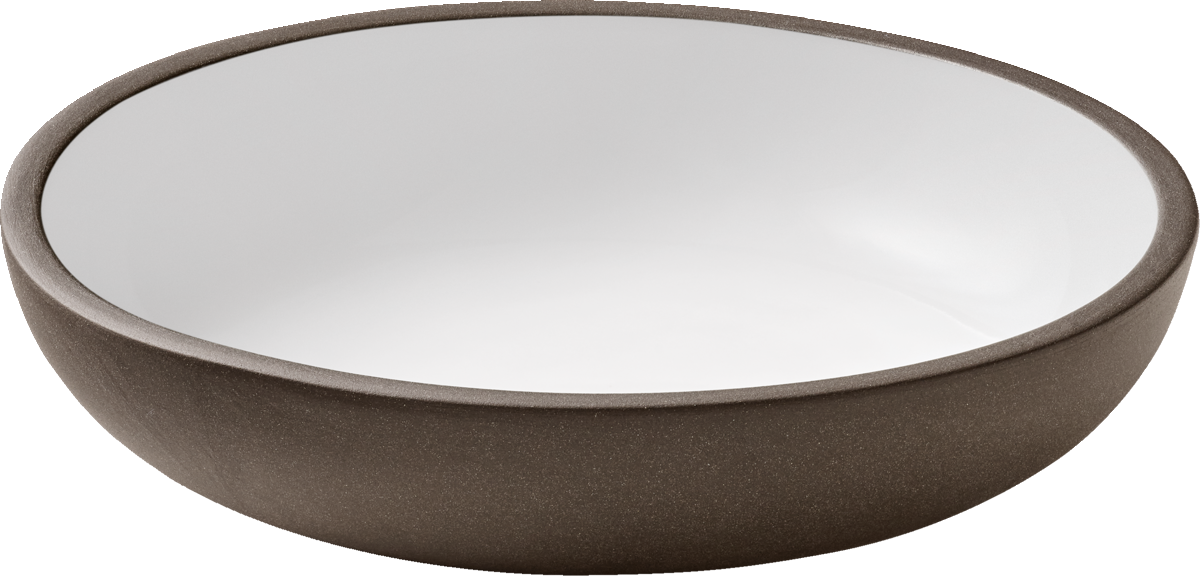 Plate deep round coupe white 20cm