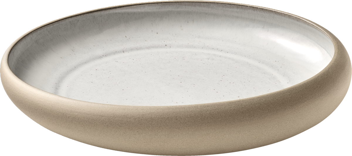 Plate half-deep round coupe light 26cm