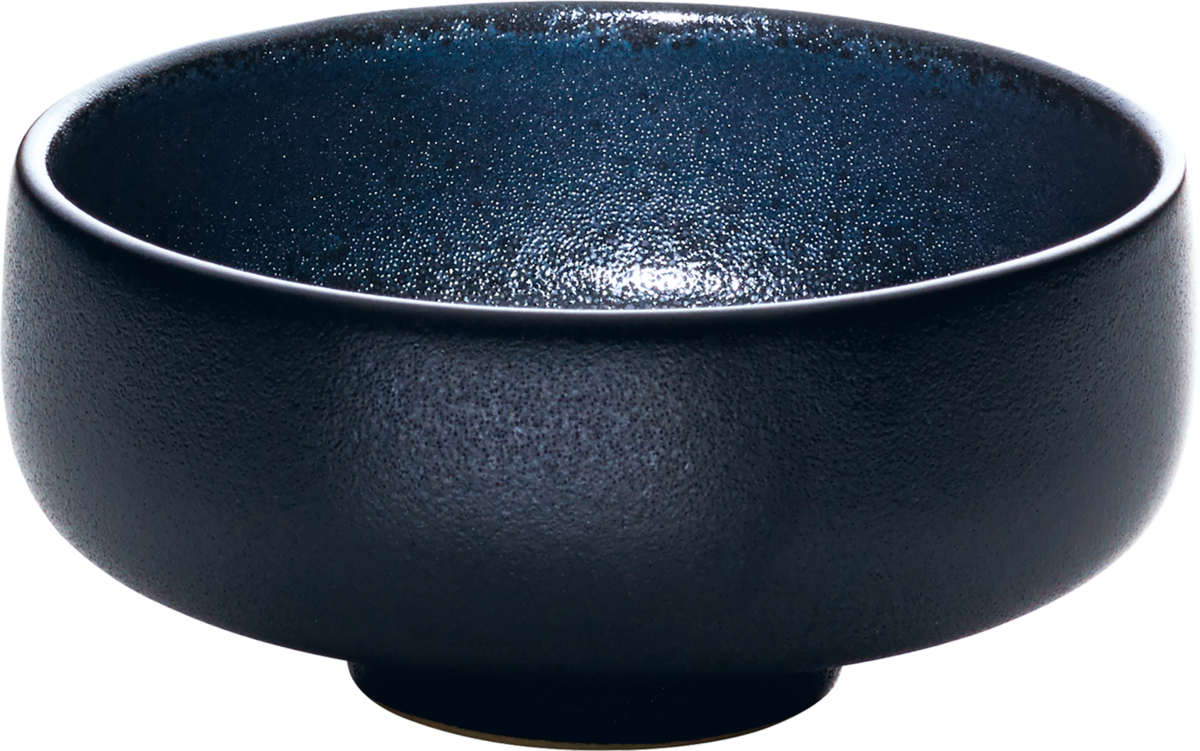 Dish round black 16cm/0.71l