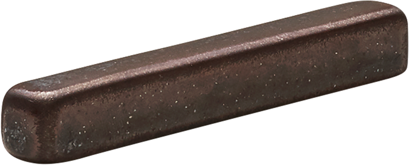 Chopstick and knife rest brown 7x1cm