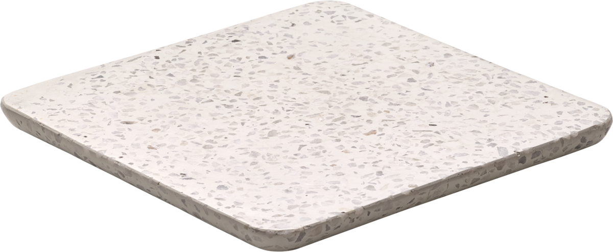 Platter square light 18x18cm