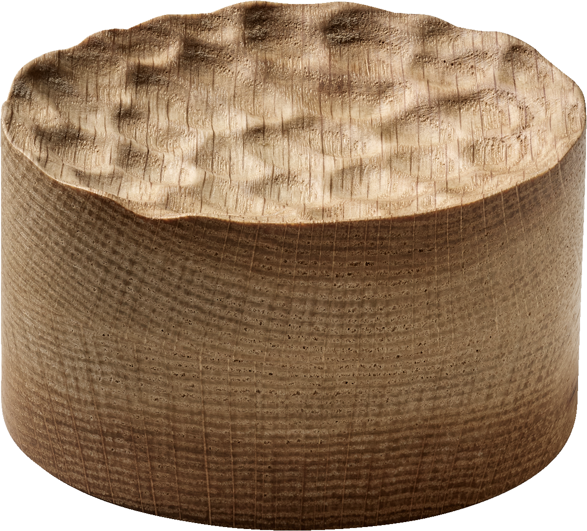 Plateau round oak 10cm
