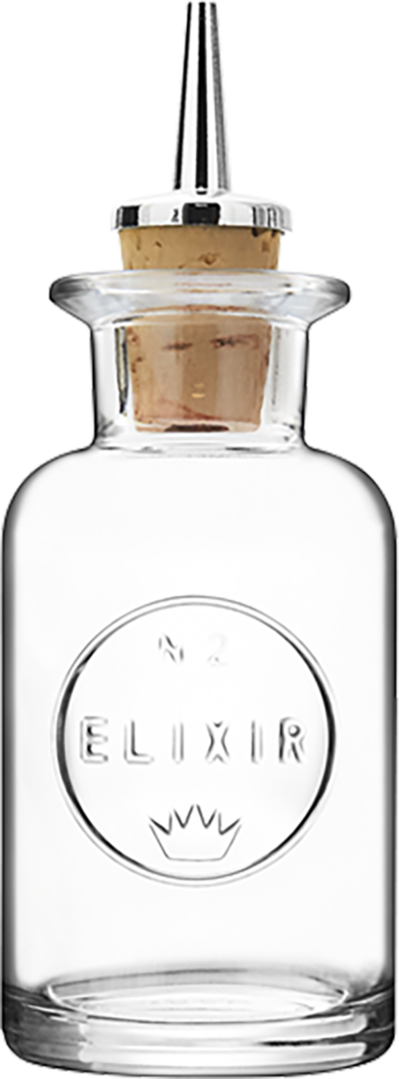 Vinegar and oil bottle 0.10l