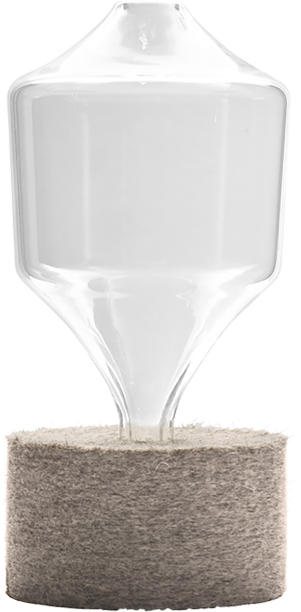 Vase wide with small opening 8cm