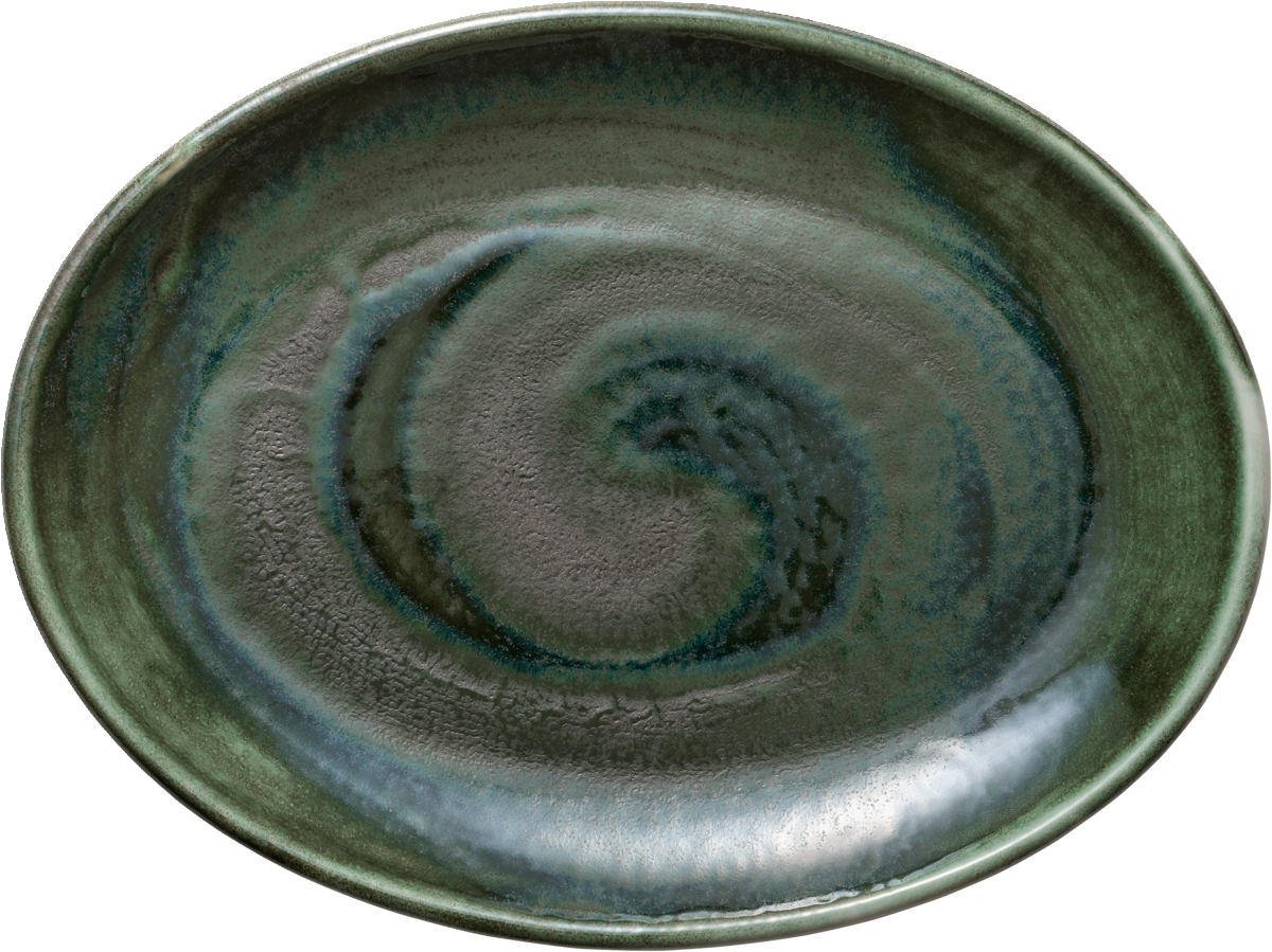 Platter oval coupe 25x19cm