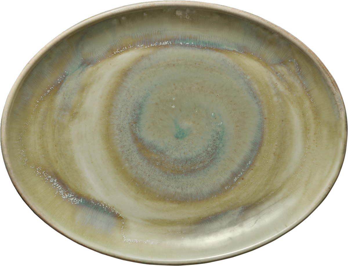 Platter oval coupe 31x24cm