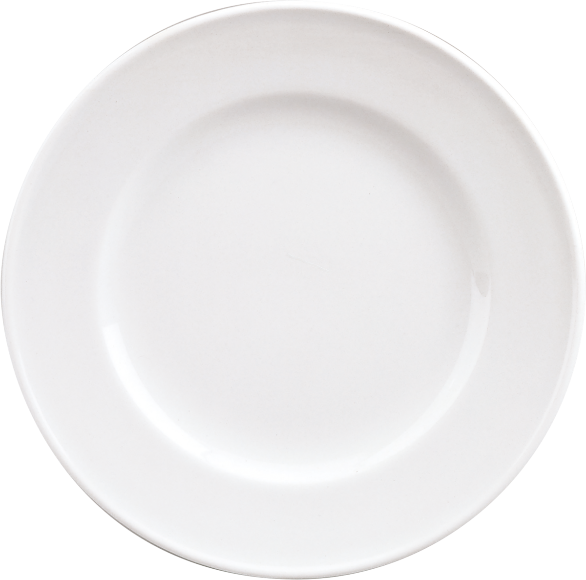 Plate flat round with rim 28cm