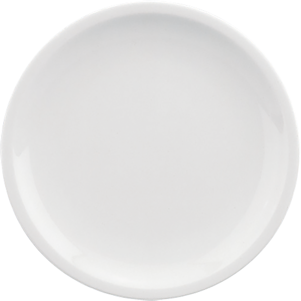 Plate flat round coupe 17cm