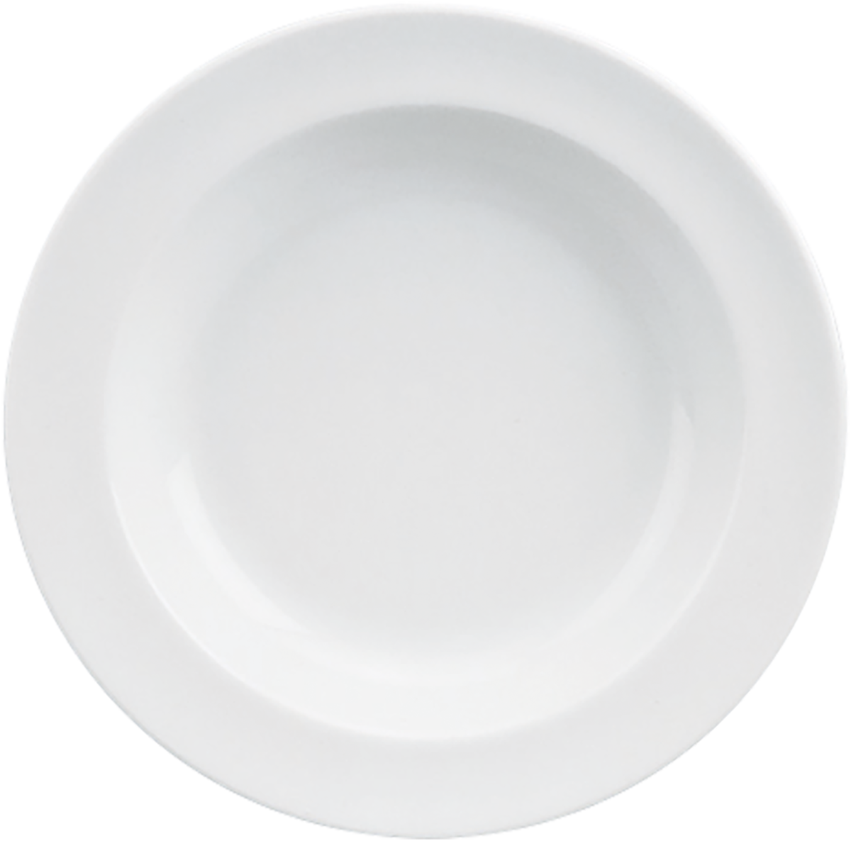 Plate deep round with rim 31cm