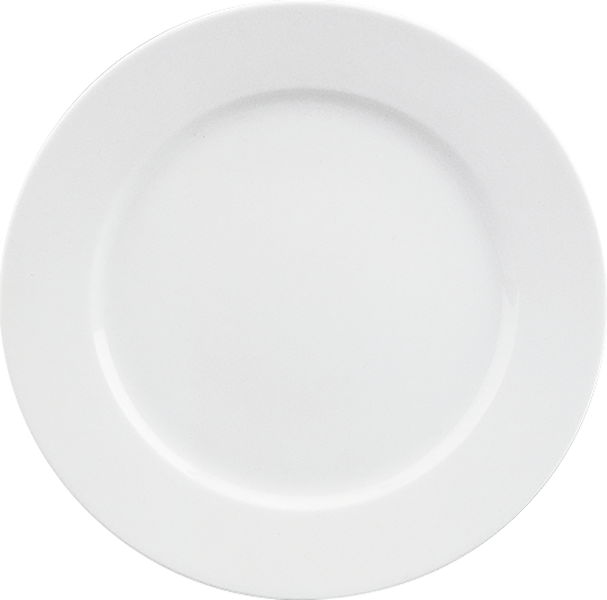 Plate flat round with rim 29cm