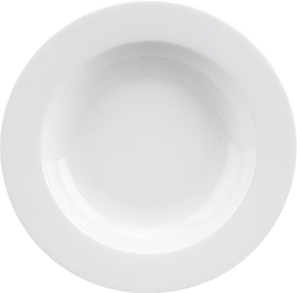 Plate deep round narrow rim 23cm