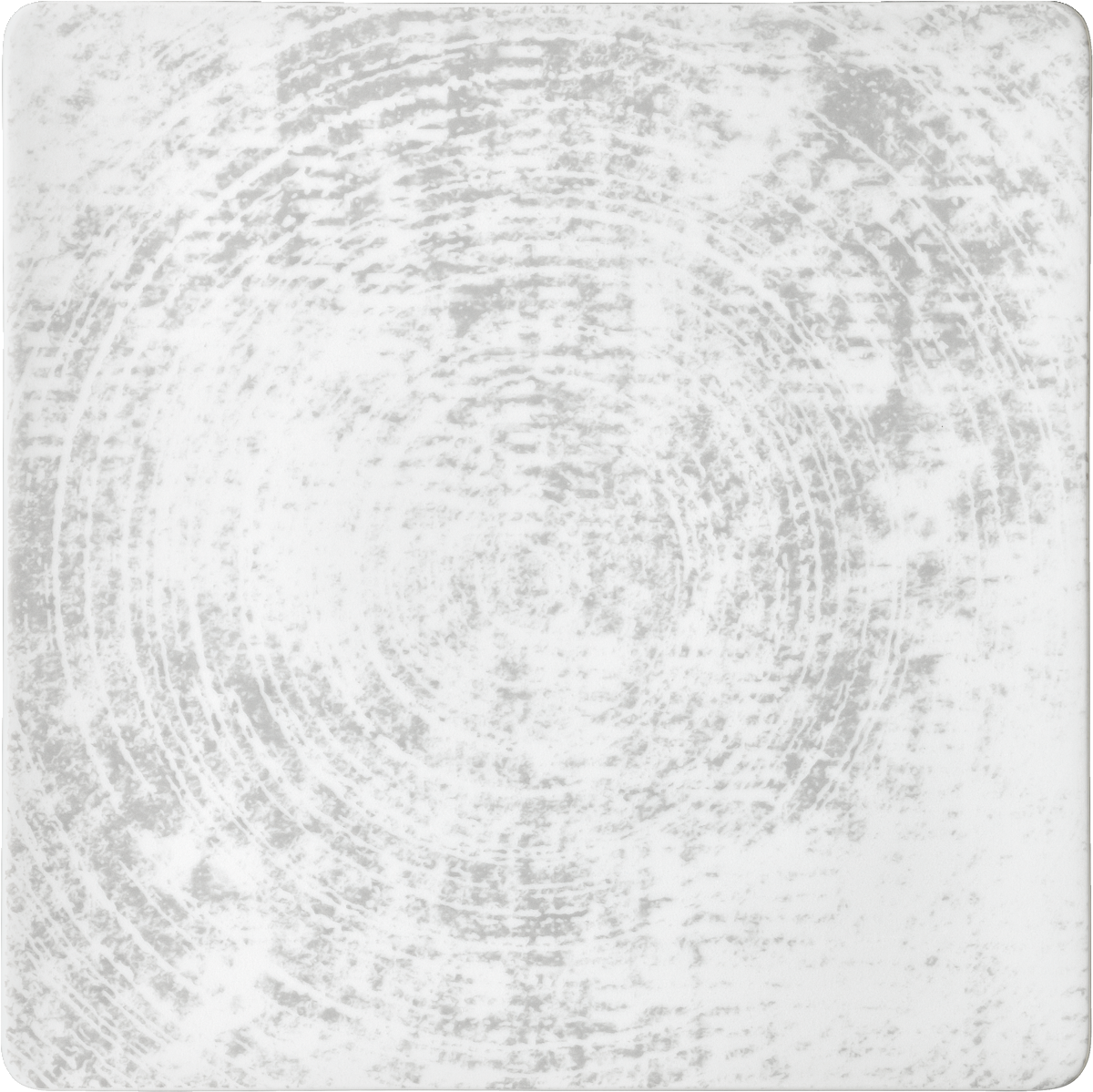 Plate flat square coupe 20cm