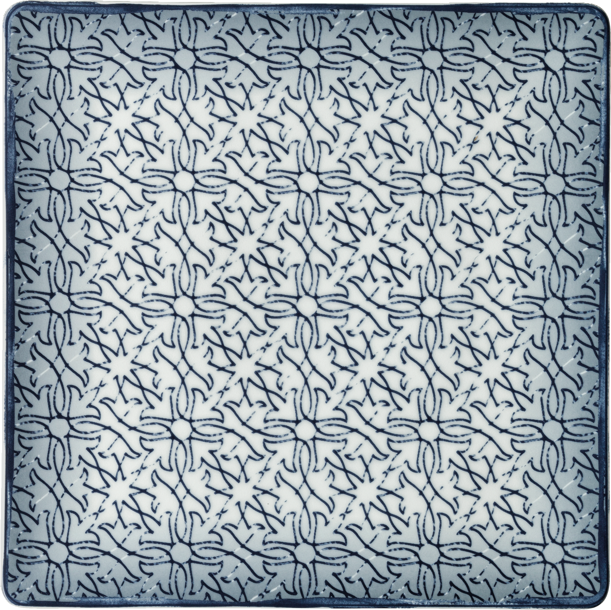 Plate flat square coupe 24cm