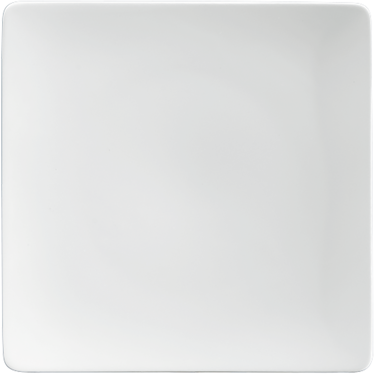 Plate flat square coupe 27cm