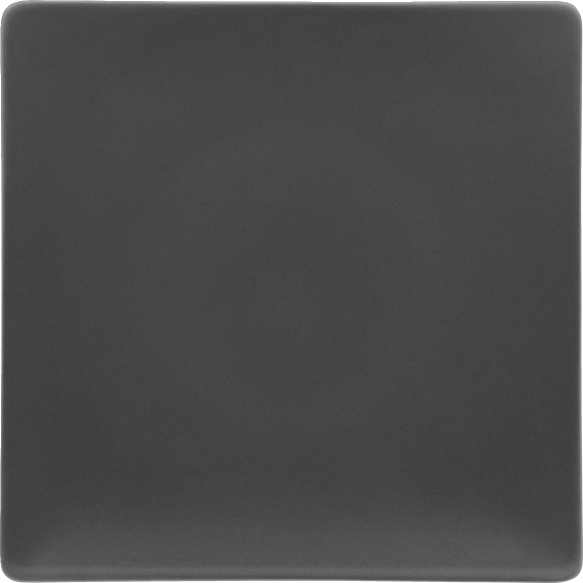 Plate flat square coupe 27cm