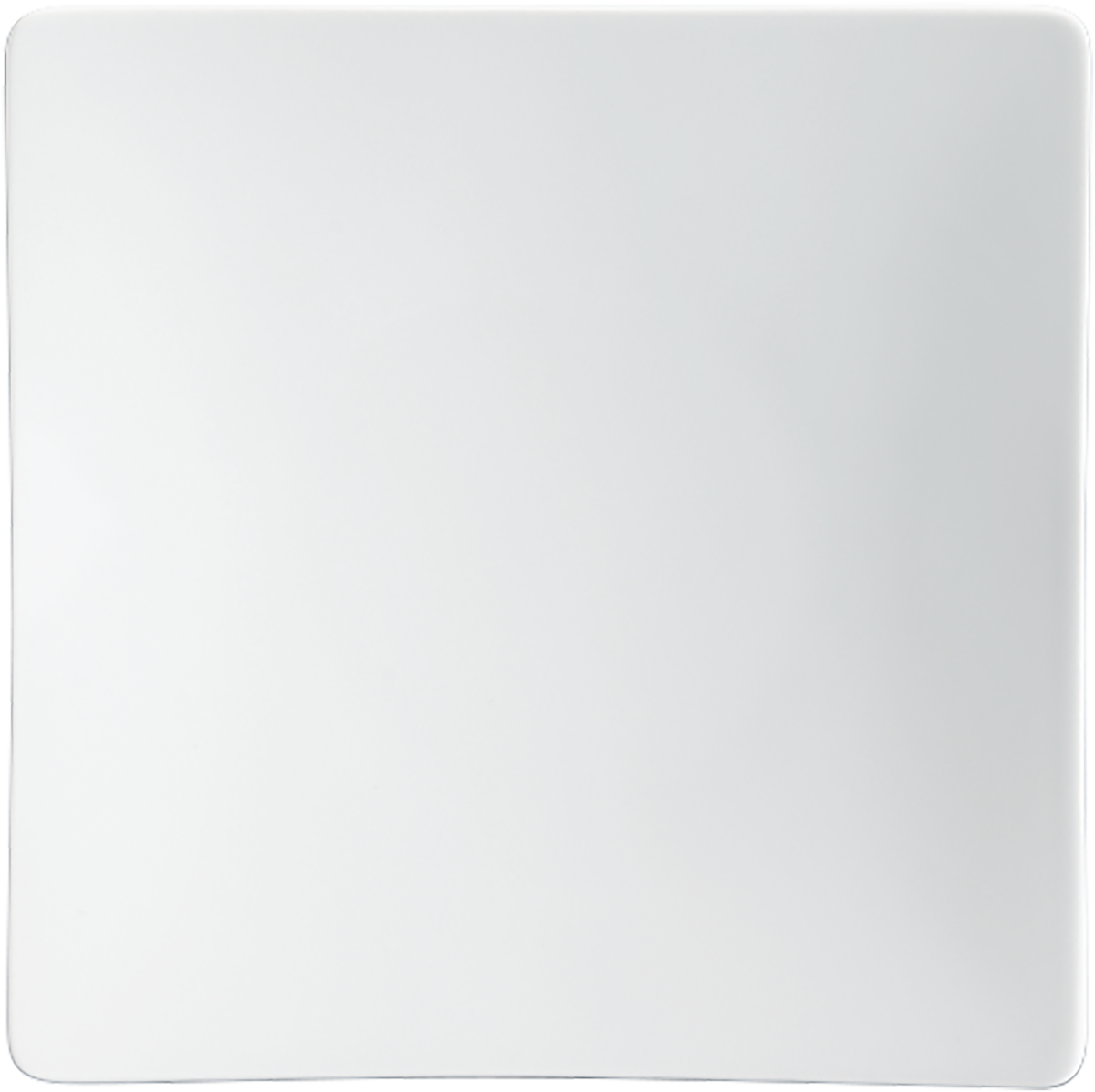 Plate half-deep square coupe 16cm