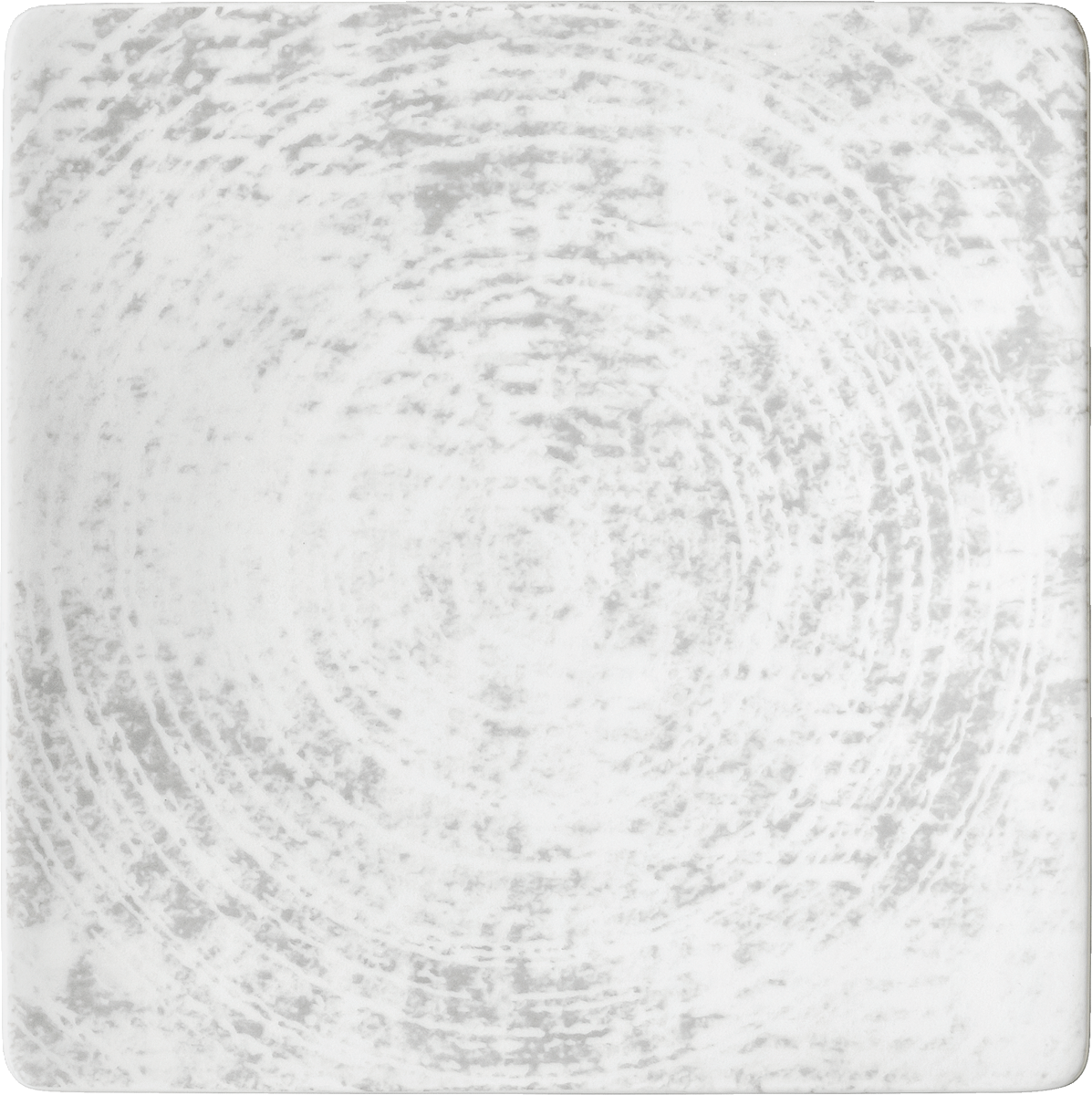 Plate half-deep square coupe 12cm