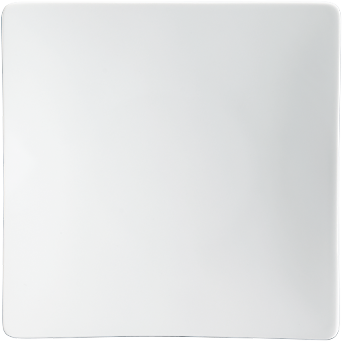 Plate half-deep square coupe 24cm