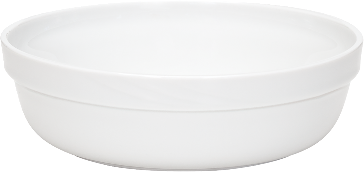 Stew-dish round stackable embossed 19cm/1.10l