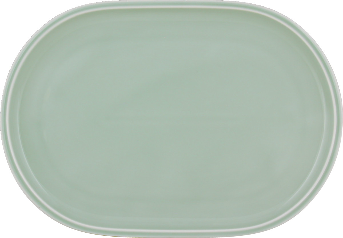 Platter oval coupe FROST 36x24cm