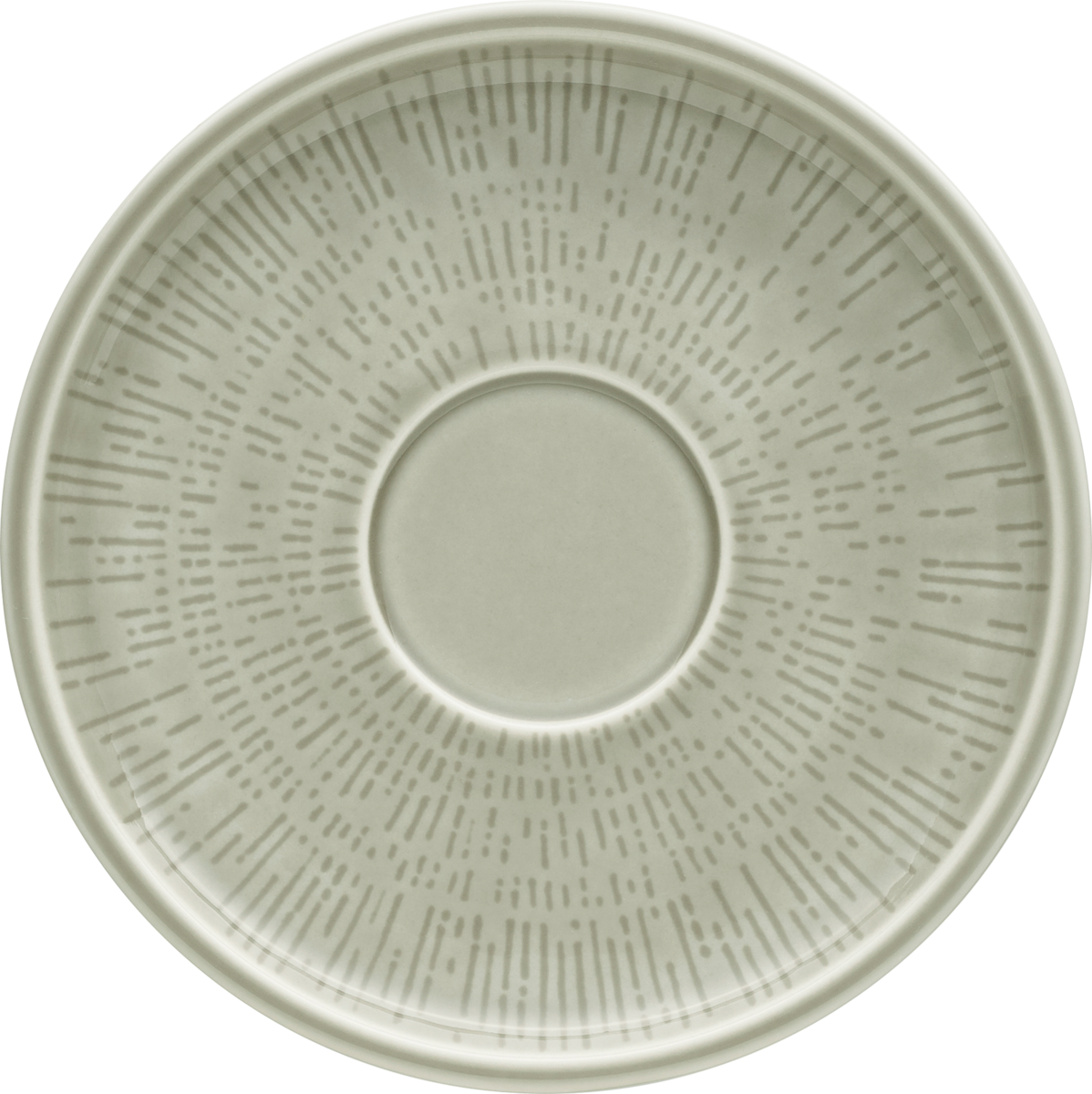 Combi saucer round structure STEAM 17cm