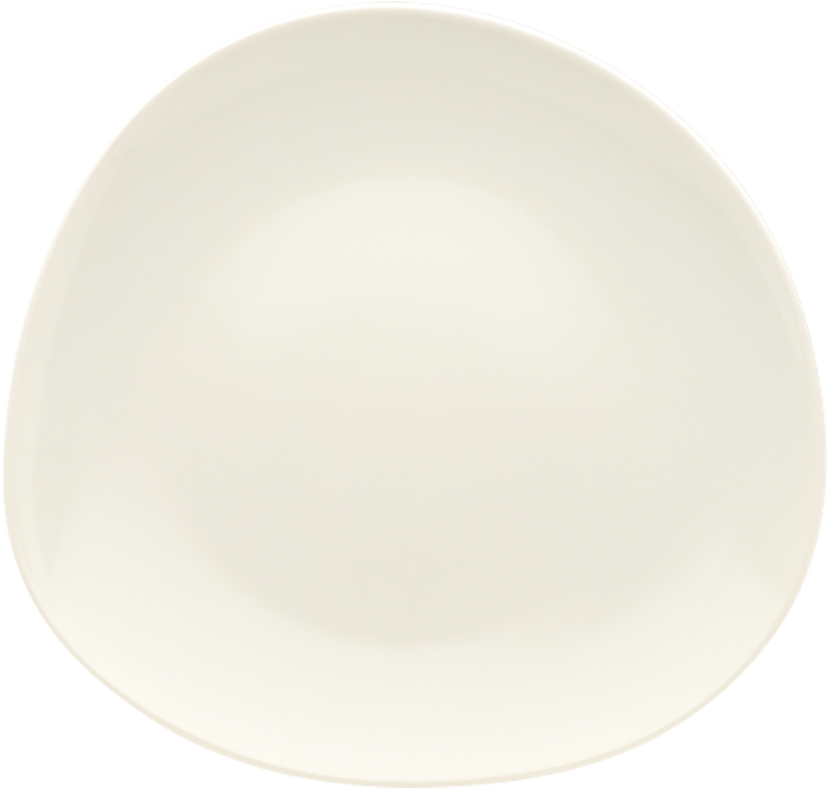 Plate flat asymmetric coupe 12cm