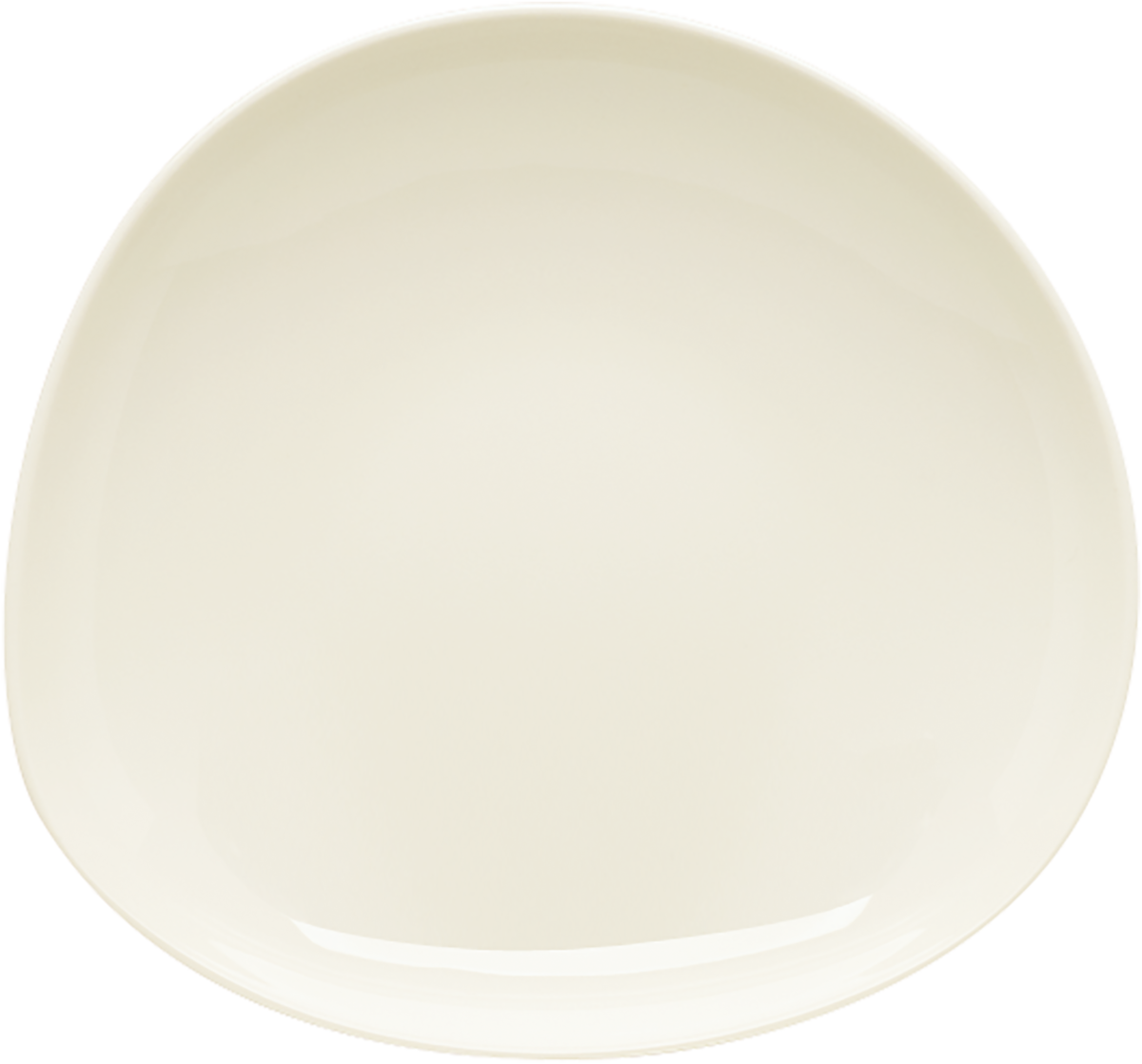 Plate deep asymmetric coupe 22cm