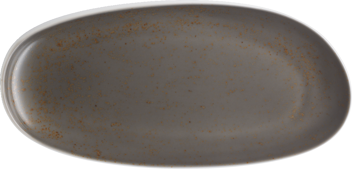 Platter asymmetric coupe 26x13cm