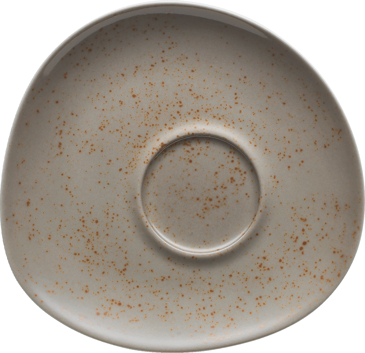 Saucer asymmetric 12cm