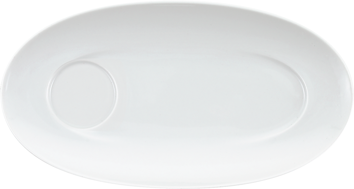 Saucer oval 26x14cm