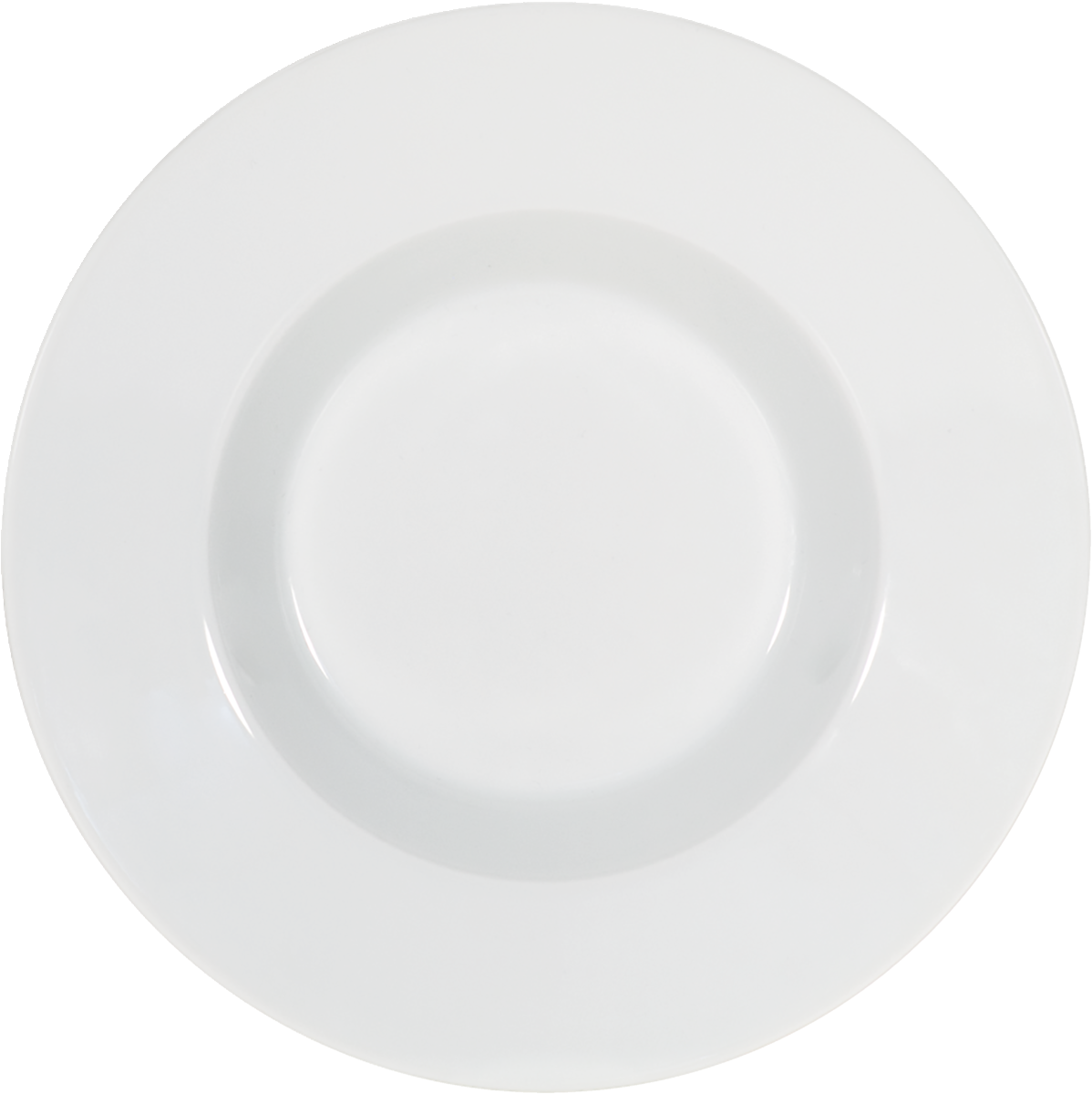 Plate deep round with rim 24cm