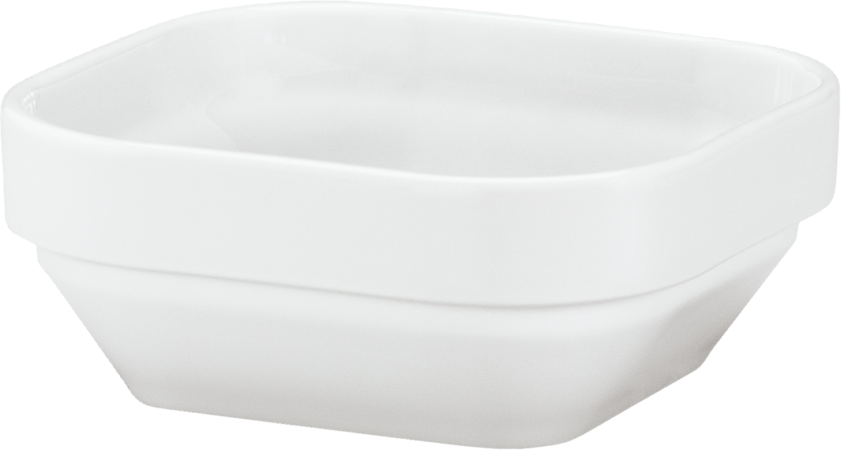 Bowl square stackable 12x12cm/0.35l