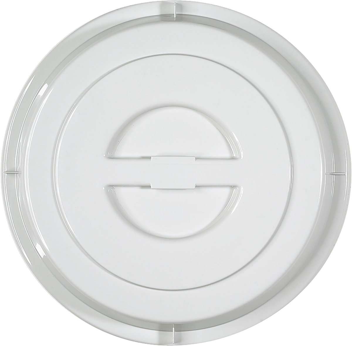 Plastic cover with handle gray high temp 25cm (160°C)